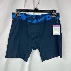 NWT Tommy John Cool cotton 6" navy/blue camo size L